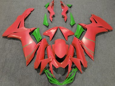 Carena Moto Suzuki GSXR 600 / GSXR 750 2011-2024 - Pompelmo Rosso Verde