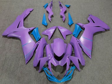 Carena Moto Suzuki GSXR 600 / GSXR 750 2011-2024 - Viola Azzurro Chiaro