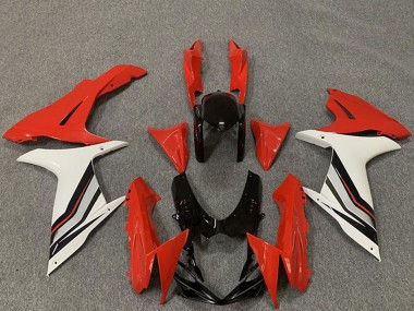 Carena Moto Suzuki GSXR 600 / GSXR 750 2011-2024 - Rosso Bianco Nero