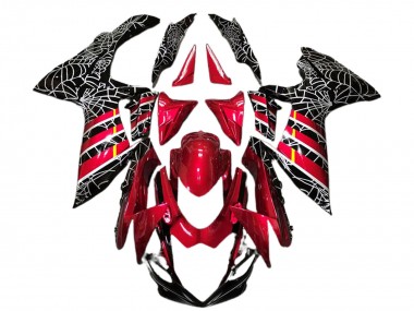 Carena Moto Suzuki GSXR 600 / GSXR 750 2011-2024 - Rosso Nero Spider