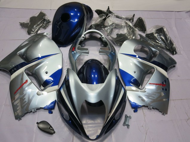 Carena Moto Suzuki GSXR 1300 1996-2007 - Argento Blu