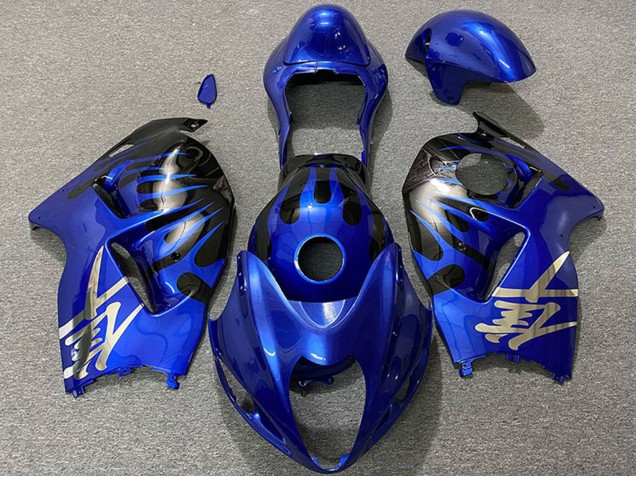 Carena Moto Suzuki GSXR 1300 1996-2007 - Blu Profondo Nero