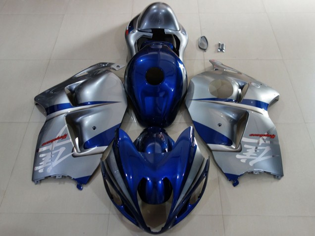 Carena Moto Suzuki GSXR 1300 1996-2007 - Blu Profondo Argento