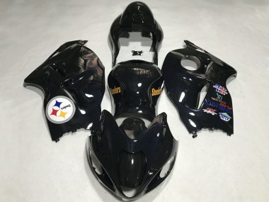 Carena Moto Suzuki GSXR 1300 1996-2007 - Nero Lucido Team Logo