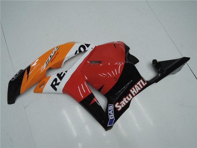 Kit Carena Moto Completo Honda CBR600RR 2009-2012 - Arancia Bianco Rosso Nero Lucido Repsol