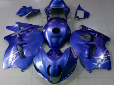 Carena Moto Suzuki GSXR 1300 1996-2007 - Lucido Blu Argento Logo