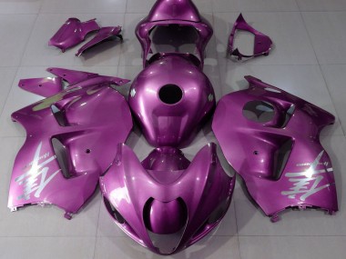 Carena Moto Suzuki GSXR 1300 1996-2007 - Lucido Rosa Argento Logo