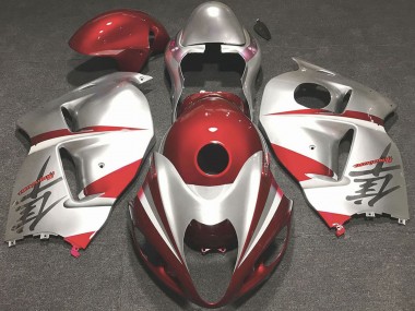 Carena Moto Suzuki GSXR 1300 1996-2007 - Lucido Rosso Argento