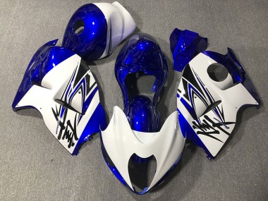 Carena Moto Suzuki GSXR 1300 1996-2007 - Lucido Bianco Blu Profondo