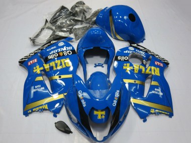 Carena Moto Suzuki GSXR 1300 1996-2007 - Blu Oro Rizla