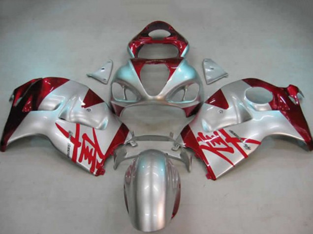 Carena Moto Suzuki GSXR 1300 1996-2007 - Argento Rosso