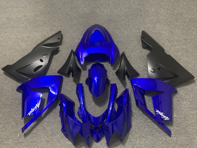 Carena Moto Kawasaki ZX10R 2004-2005 - Lucido Blu Nero