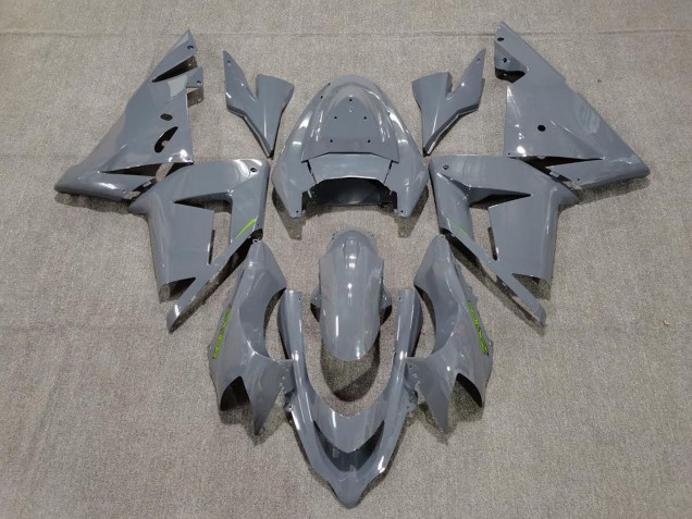 Carena Moto Kawasaki ZX10R 2004-2005 - Grigio Lucido Verde