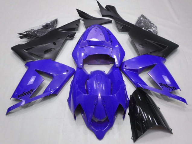 Carena Moto Kawasaki ZX10R 2004-2005 - Blu Perla Nero