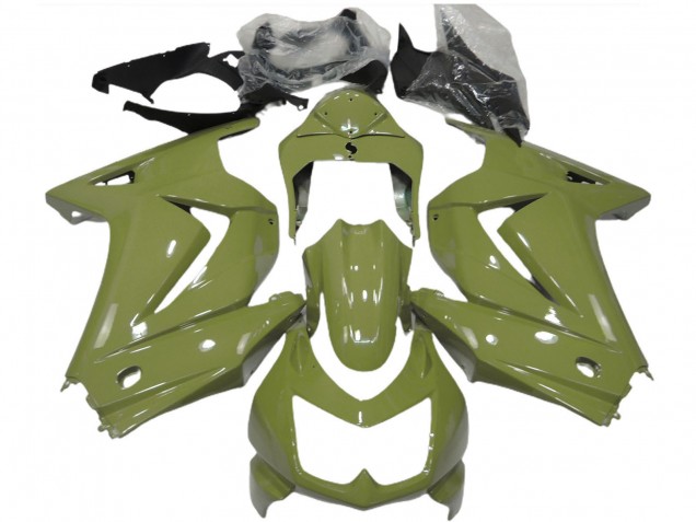 Carena Moto Kawasaki Ninja 250 2008-2012 - Olive Verde