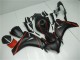 Carene Moto Honda CBR1000RR 2008-2011 - Nero Opaco Rosso