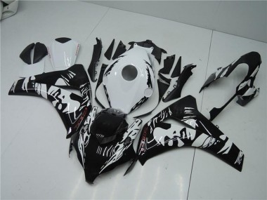 Carene ABS Honda CBR1000RR 2008-2011 - Bianco Nero Lucido