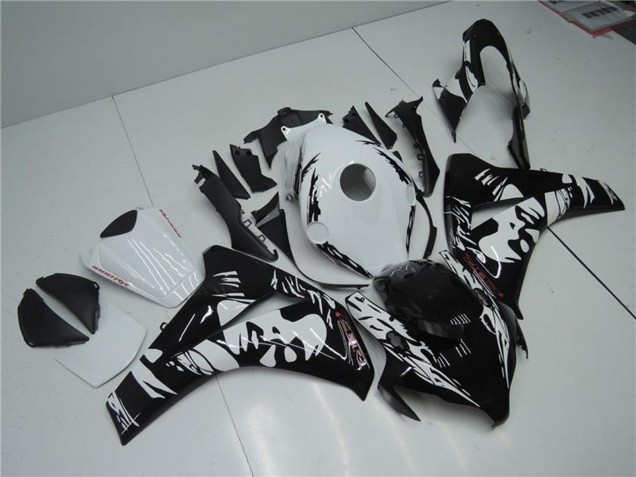 Carene ABS Honda CBR1000RR 2008-2011 - Bianco Nero Lucido