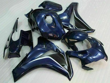 Carene Moto Honda CBR1000RR 2008-2011 - Blu Scuro Nero Lucido
