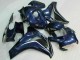 Carene Moto Honda CBR1000RR 2008-2011 - Blu Scuro Nero Lucido