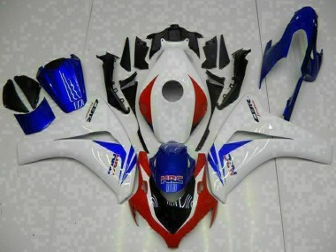 Kit Carene Moto ABS Honda CBR1000RR 2008-2011 - Bianco Rosso Blu HRC