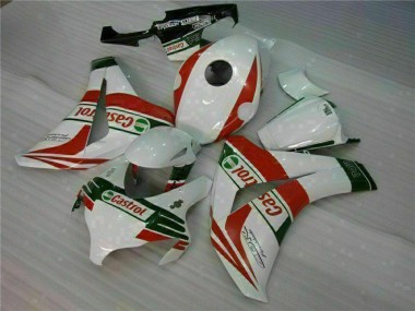 Carene Moto Honda CBR1000RR 2008-2011 - Bianco Rosso Verde Castrol