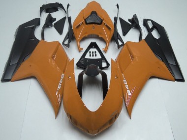 Carena Moto Ducati 848 2007-2014 - Marrone Nero Opaco