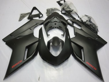 Carena Moto Ducati 1098 2007-2014 - Nero Opaco