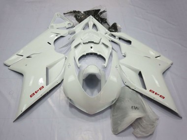 Carena Moto Ducati 848 2007-2014 - Bianco Perla