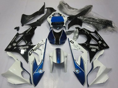 Carena Moto BMW S1000RR 2017-2018 - Bianco Blu Nero Lucido