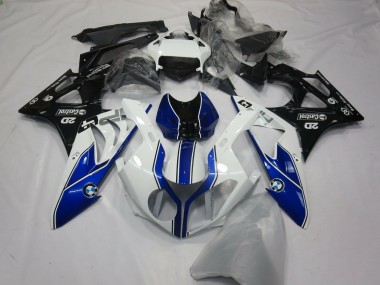 Carena Moto BMW S1000RR 2015-2016 - Bianco Blu Nero Lucido