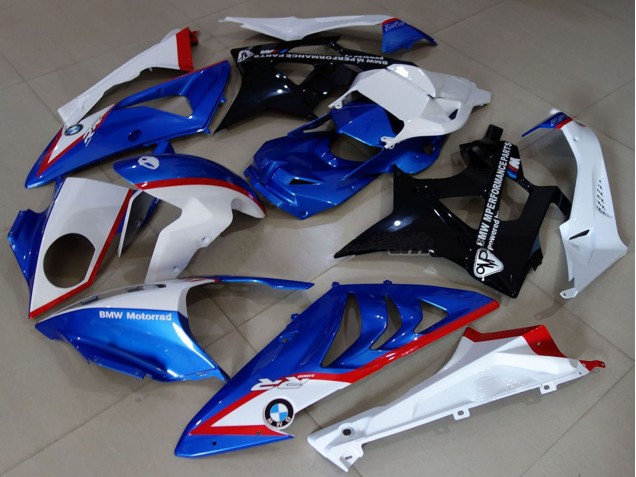 Carena Moto BMW S1000RR 2009-2014 - Bianco Rosso Blu Nero Lucido
