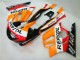 Carena Moto Honda CBR600 F3 1995-1996 - Arancia Bianco Rosso Nero Lucido Repsol