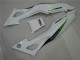 Carene Moto Honda CBR600 F3 1995-1996 - Bianco Argento Verde Hannspree