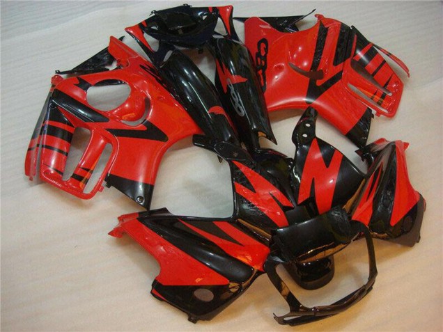 Carena Moto Honda CBR600 F3 1995-1996 - Rosso Nero Lucido