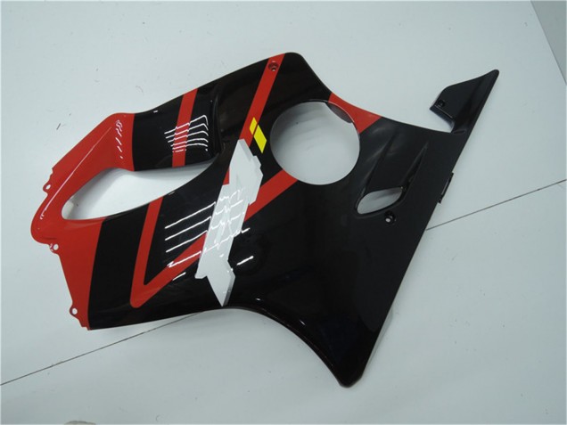 Kit Carene Moto ABS Honda CBR600 F4i 2001-2003 - Rosso Nero Lucido