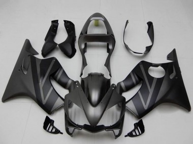 Kit Carena Moto Honda CBR600 F4i 2001-2003 - Nero Opaco Grigio