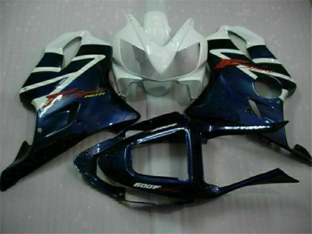 Carene Moto Honda CBR600 F4i 2001-2003 - Bianco Blu Nero Banda