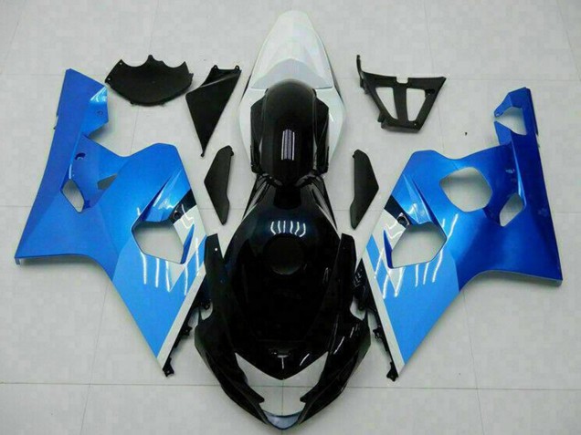 Carene Moto Suzuki GSXR 600/750 2004-2005 - Bianco Blu Nero