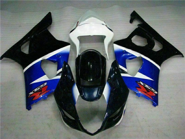 Carene Moto ABS Suzuki GSXR 1000 2003-2004 - Bianco Blu Nero Lucido Rosso