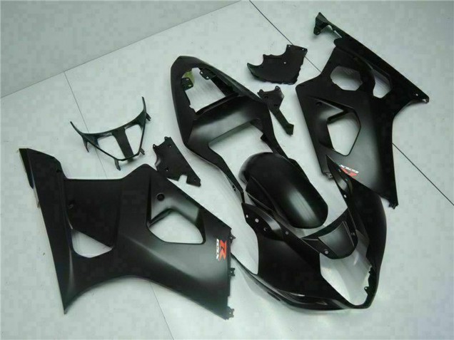 Carene Moto Suzuki GSXR 1000 2003-2004 - Nero Opaco Rosso