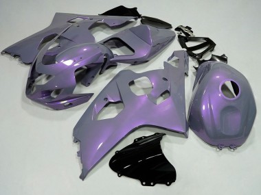 Carena Moto Honda CBR600RR 2007-2008 - Camaleonte Grigio Dazz Viola Perla
