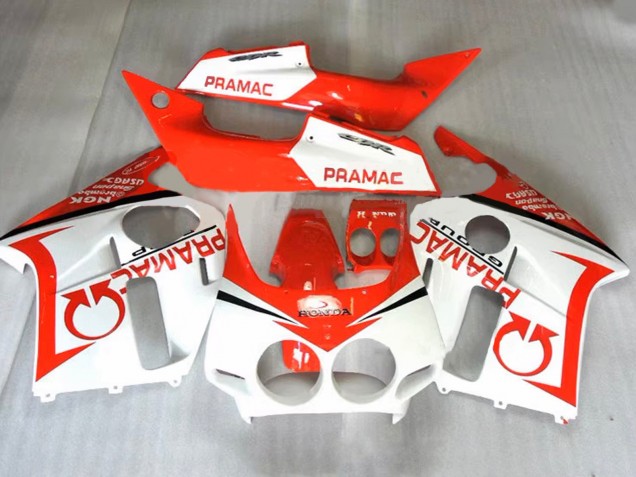 Carena Moto Honda CBR400RR NC23 1987-1989 - Arancia Bianco Pramac