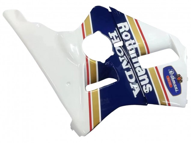 Carena Moto Honda CBR400RR NC23 1987-1989 - Bianco Giallo Blu Rothmans