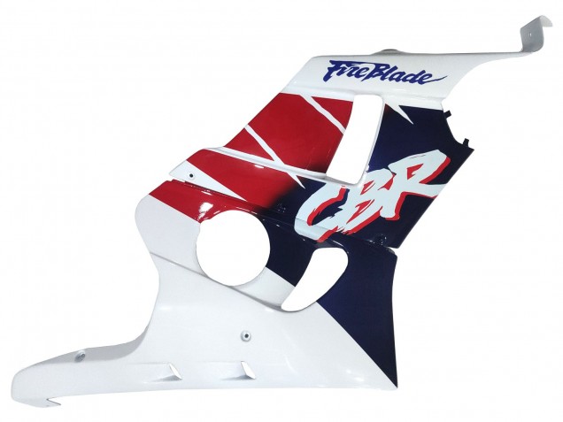 Carena Moto Honda CBR400RR NC29 1990-1999 - Bianco Rosso Blu Scuro Fireblade