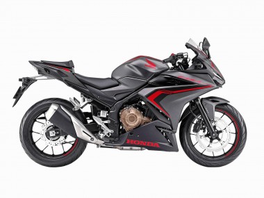 Carena Moto Honda CBR400R 2022 - Nero Opaco Rosso