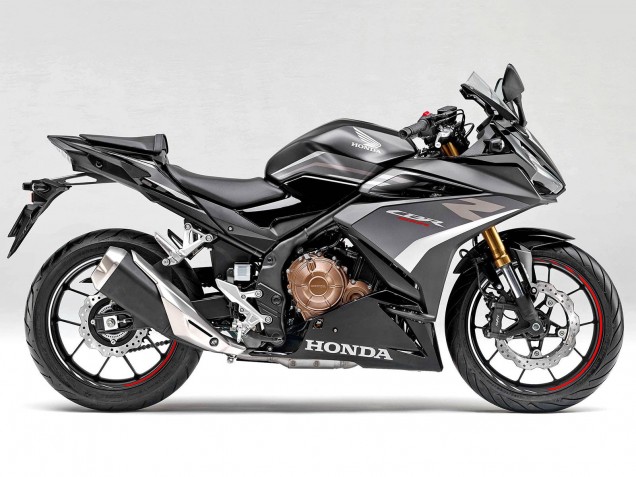 Carena Moto Honda CBR400R 2022 - Bianco Nero Opaco