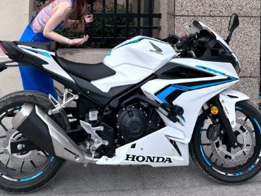 Carena Moto Honda CBR400R 2022 - Bianco Blu