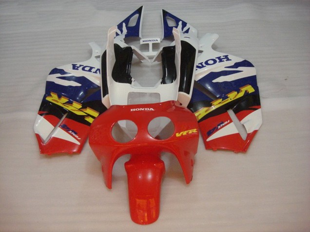 Carena Moto Honda VFR400R NC30 1988-1992 - Bianco Blu Rosso