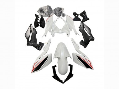 Carena Moto Kawasaki Z400 2018-2024 - Bianco Rosso Nero